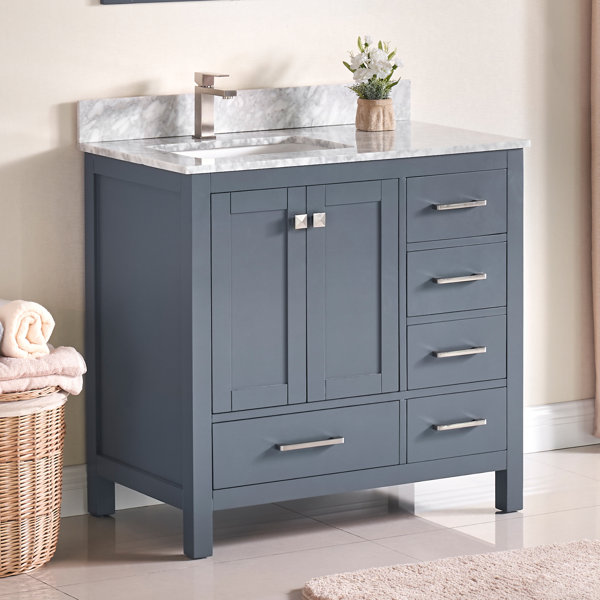 Charlton Home® Exquisite Home 36" Single Bathroom Vanity Set Wayfair